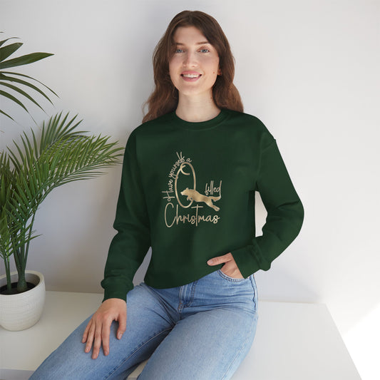 Have Yourself a Q Filled Christmas Heavy Blend™ Crewneck Sweatshirt