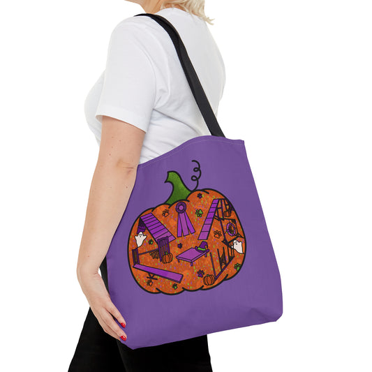 Spooky Pumpkin Tote Bag