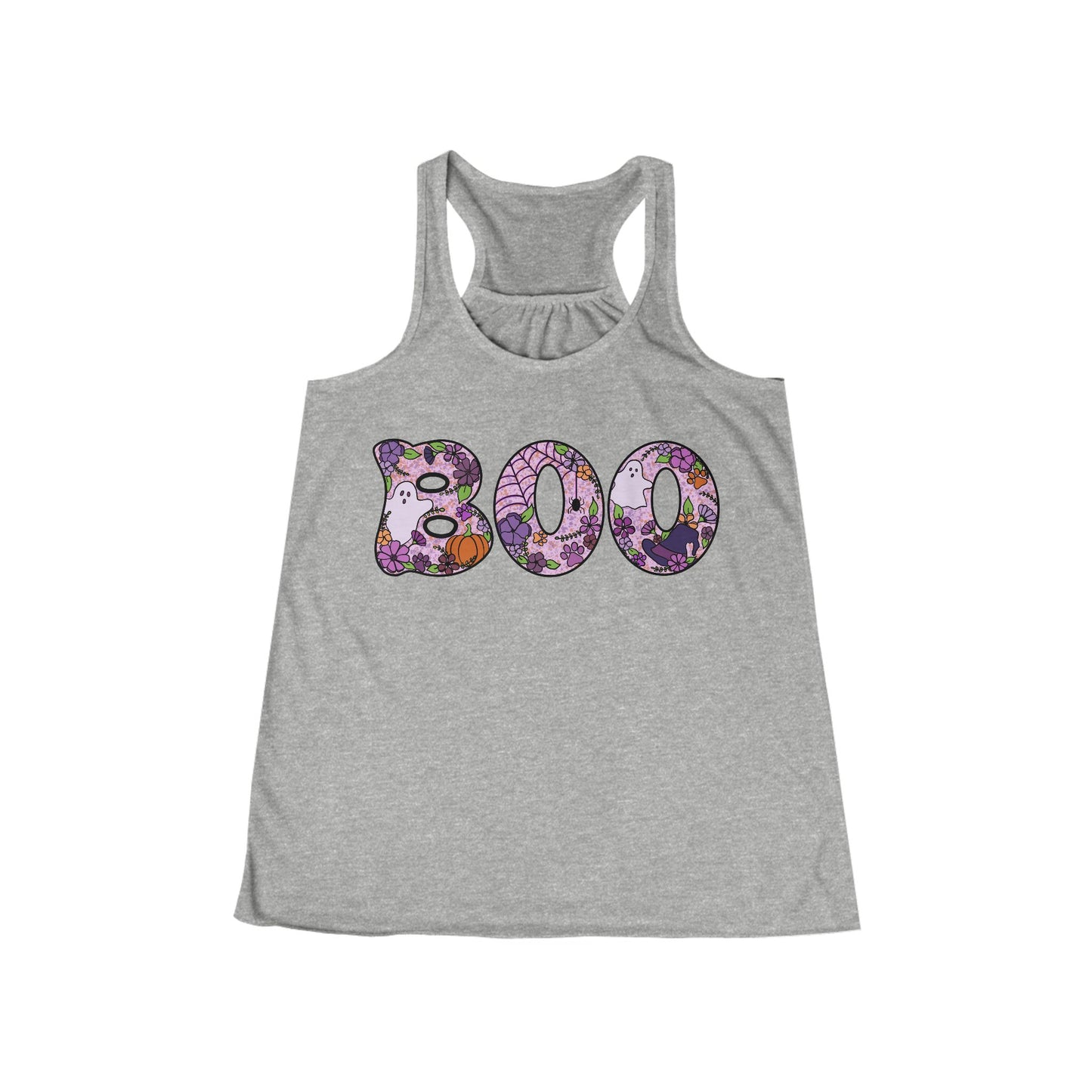 Boo Dog Women's Flowy Racerback Tank
