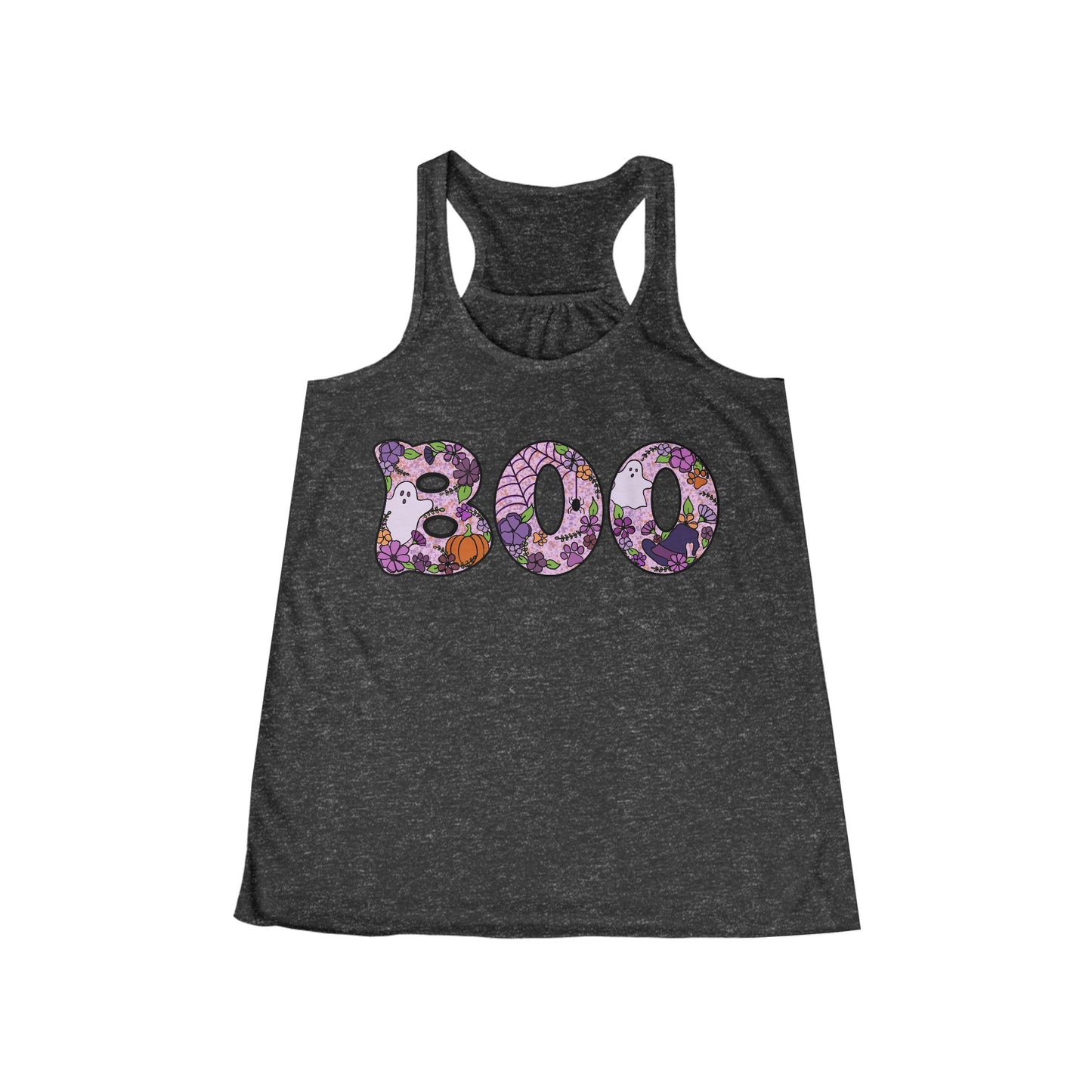 Boo Dog Women's Flowy Racerback Tank