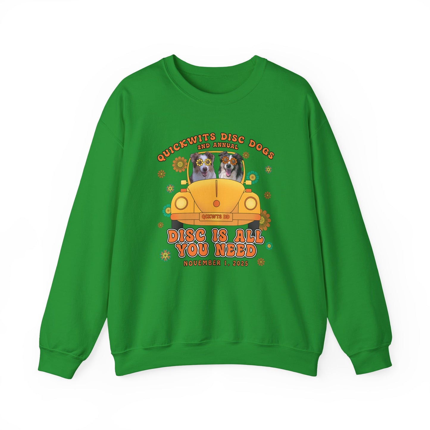 Unisex Crew Disc is All You Need Sweatshirt