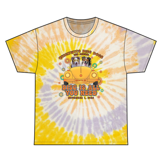 Unisex Tie Dye Gilldan Disc is All You Need T-shirt