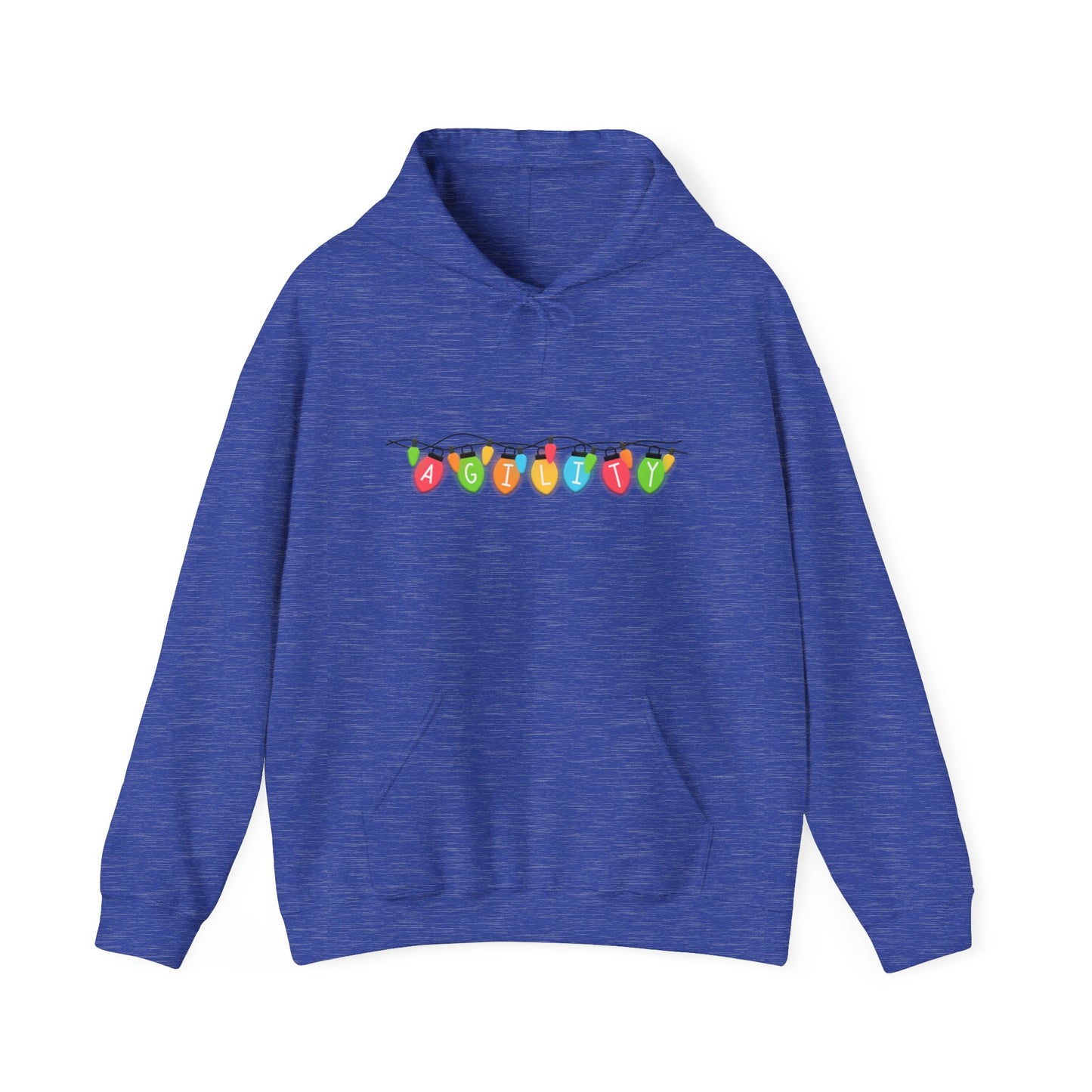 Agility Holiday Lights Heavy Blend™ Hooded Sweatshirt