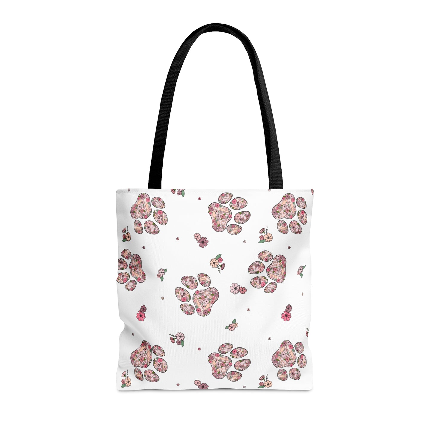 Dog Agility Paw Tote Bag