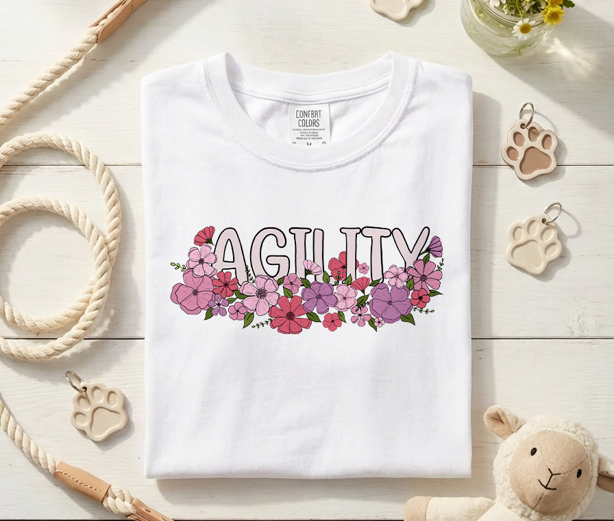 Floral Agility Gildan Unisex Softstyle Tshirt