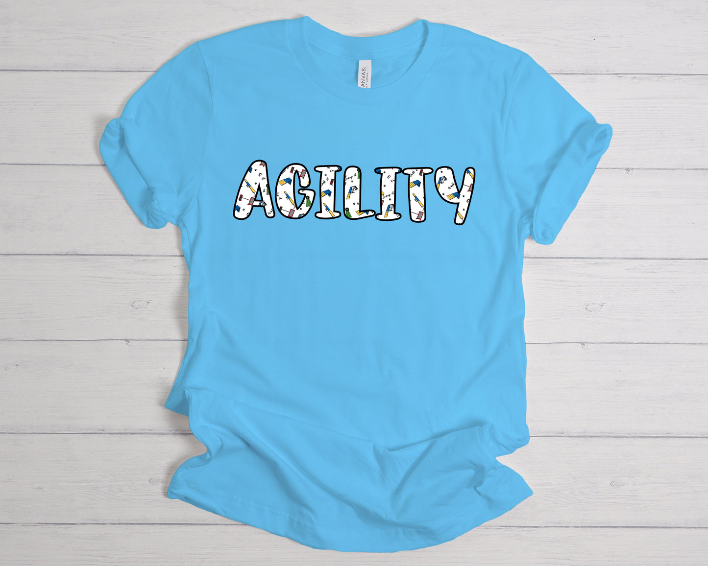 Agility Day Print Bella + Canvas Unisex Jersey T-Shirt