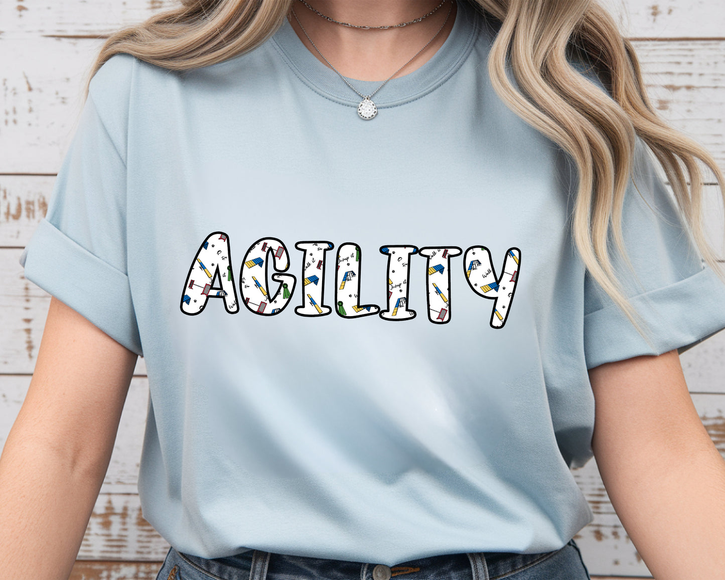 Agility Day Print Comfort Colors Unisex Heavyweight T-Shirt