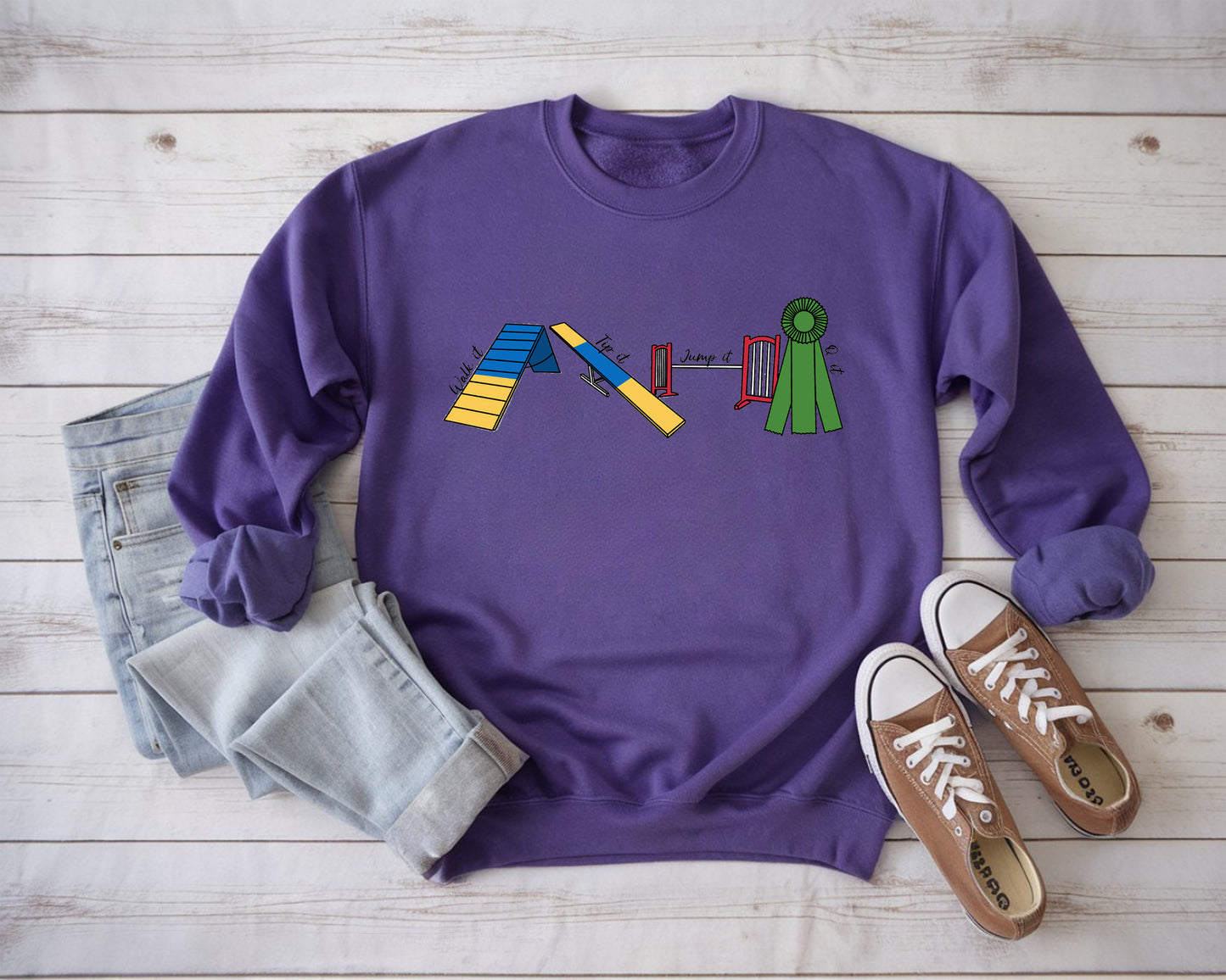 Agility Day Gildan Unisex Heavy Blend™ 50/50 Fleece Crew
