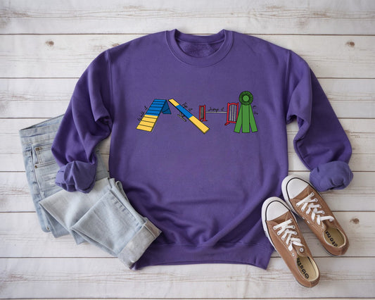 Agility Day Gildan Unisex Heavy Blend™ 50/50 Fleece Crew