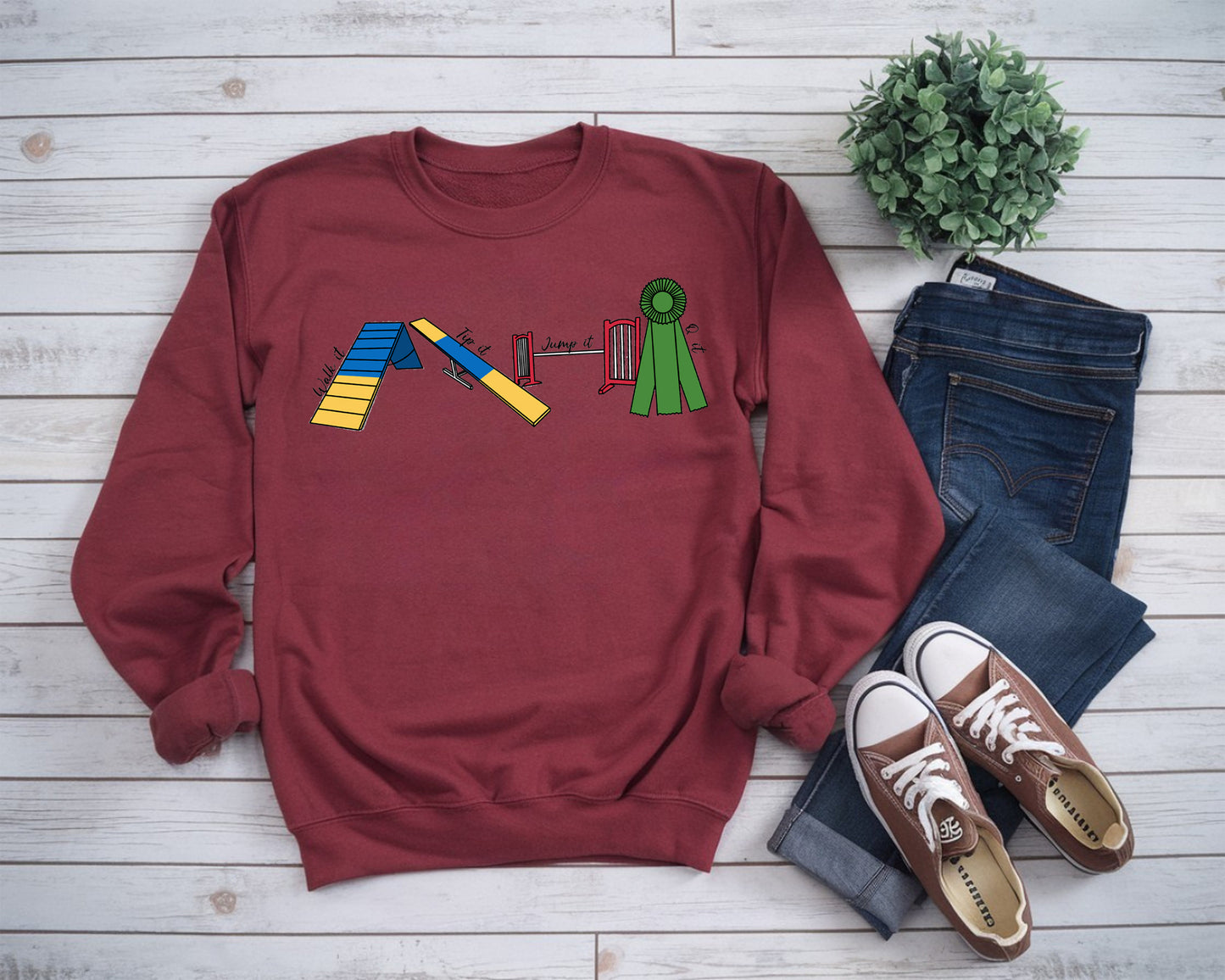 Agility Day Gildan Unisex Heavy Blend™ 50/50 Fleece Crew