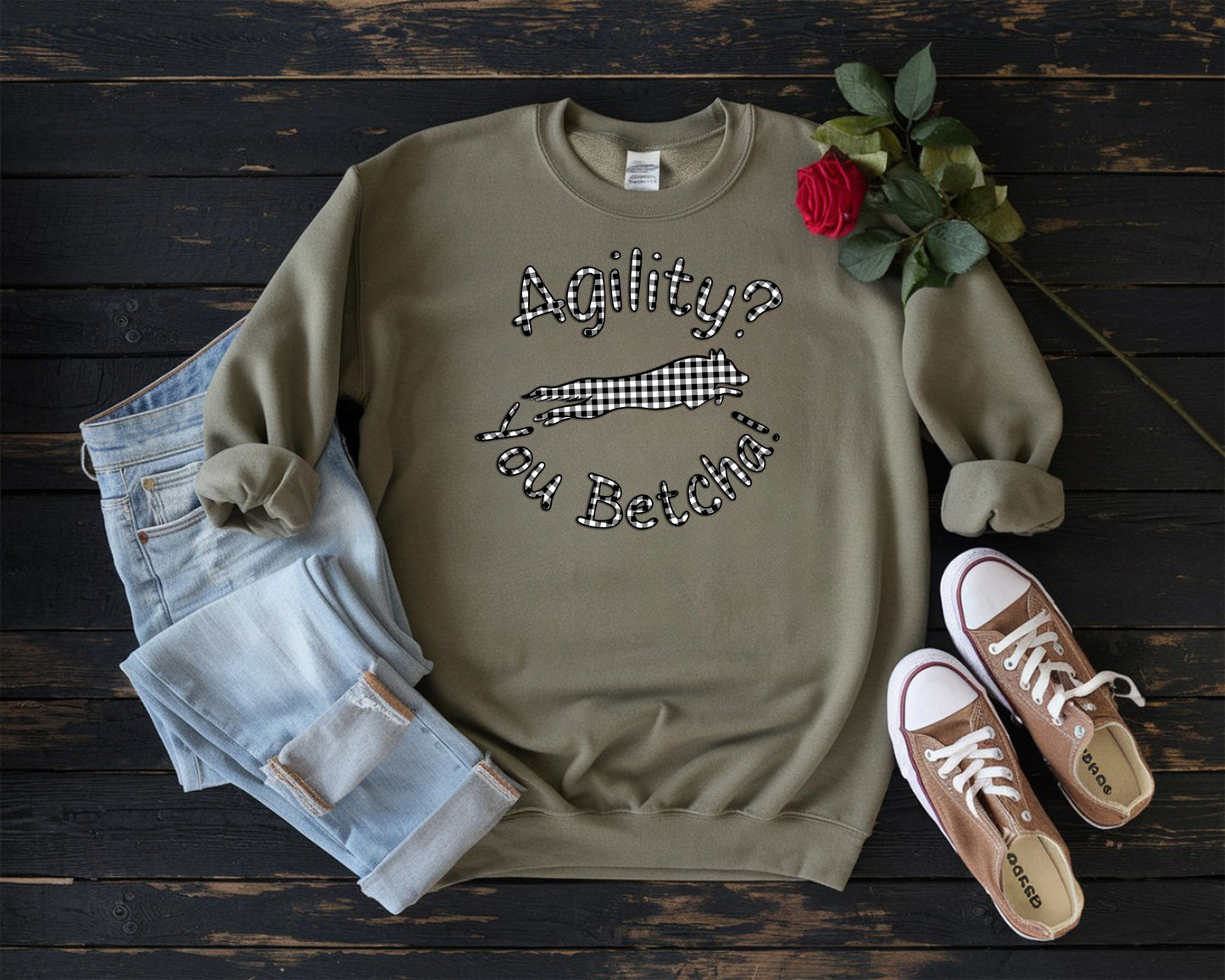 You Betcha! Gildan Unisex Heavy Blend™ 50/50 Fleece Crew