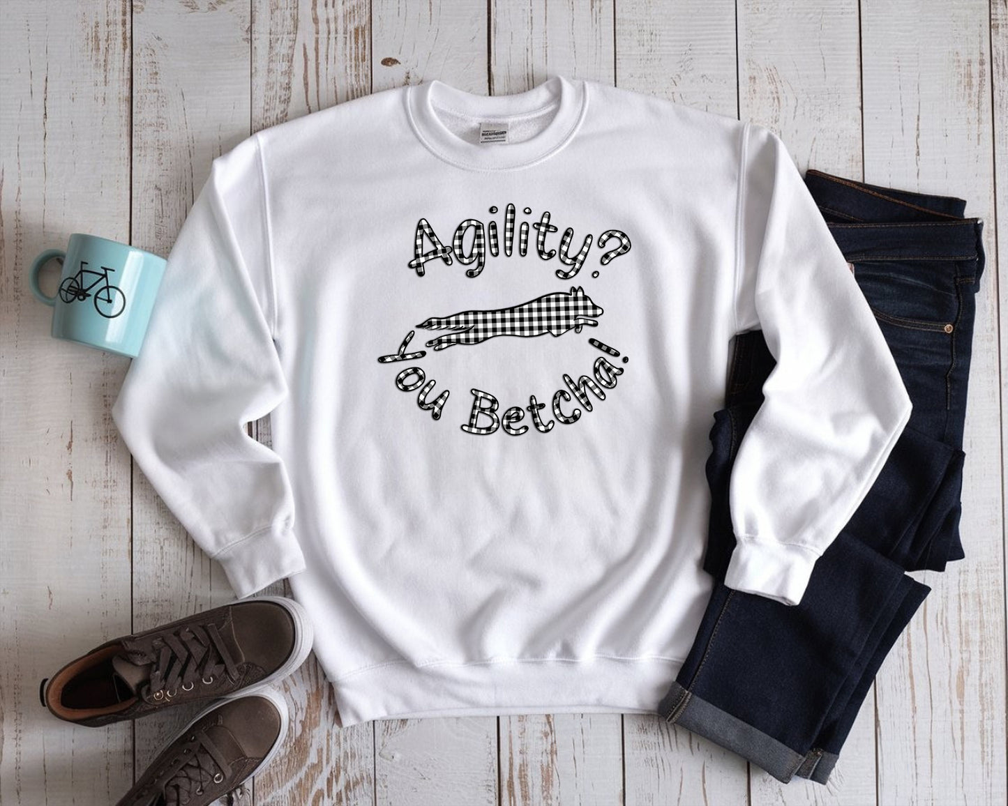 You Betcha! Gildan Unisex Heavy Blend™ 50/50 Fleece Crew