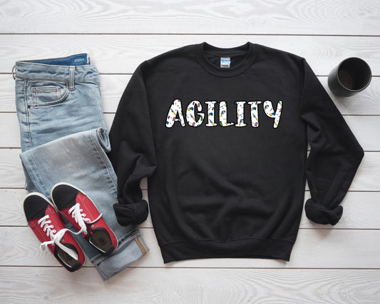 Agility Day Print Gildan Unisex Heavy Blend™ 50/50 Fleece Crew