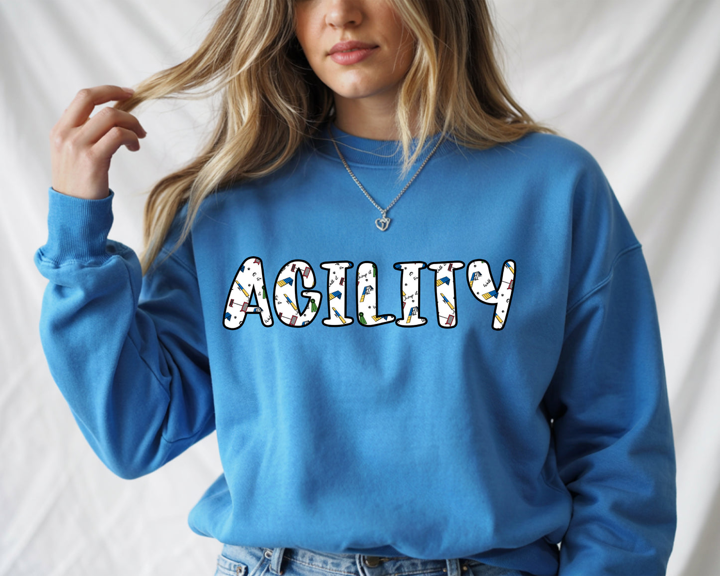 Agility Day Print Gildan Unisex Heavy Blend™ 50/50 Fleece Crew