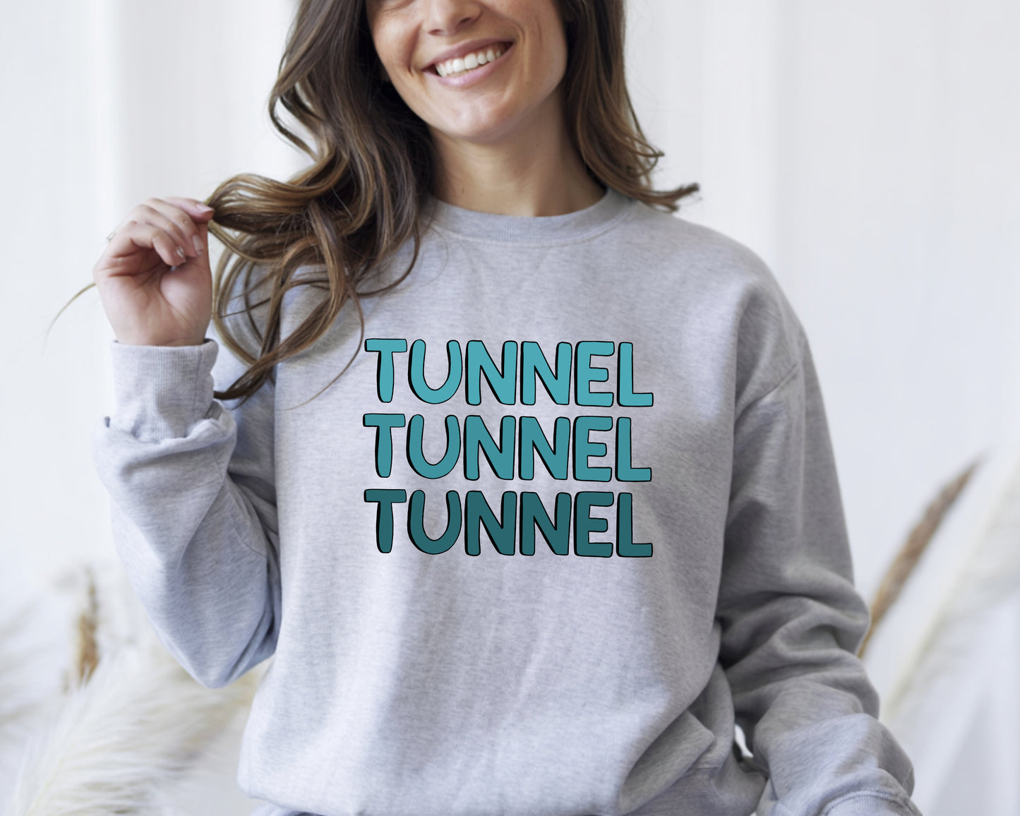 Tunnel Tunnel Tunnel Gildan Unisex Heavy Blend™ 50/50 Fleece Crew
