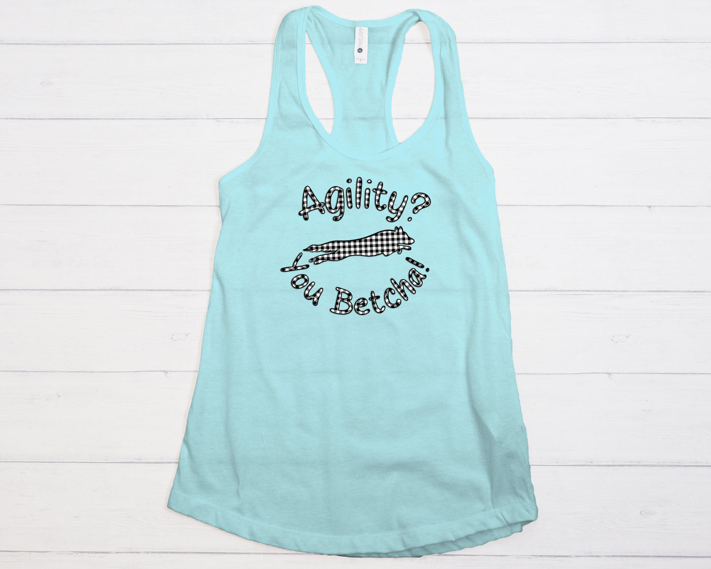 You Betcha! Next Level Women's Ideal Racerback Tank