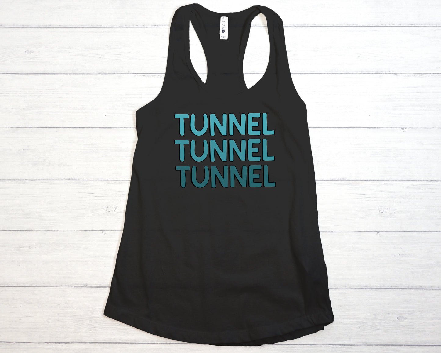 Tunnel Tunnel Tunnel Next Level Women's Ideal Racerback Tank