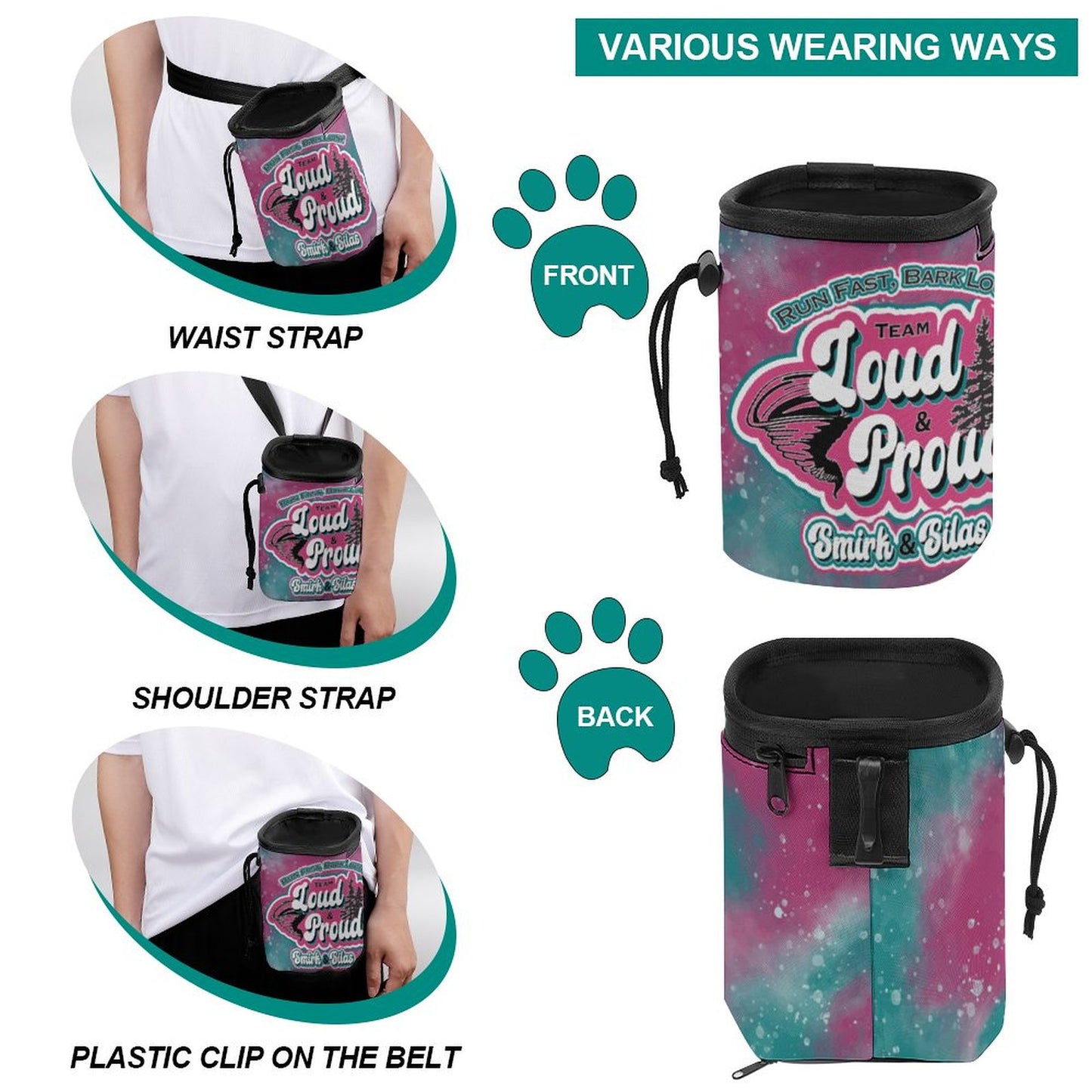 Team Loud & Proud Treat Bag